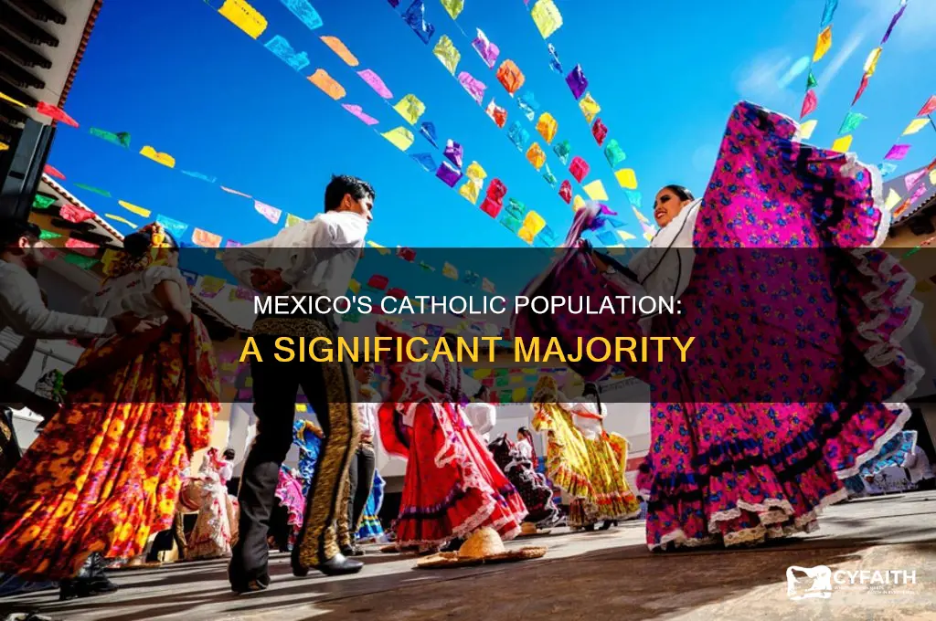 what percent of mexicos population is catholic