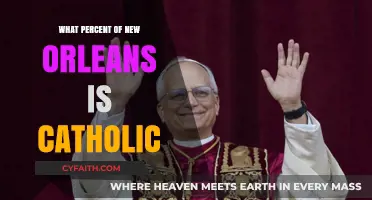 Catholic Faith in New Orleans: Population Percentage