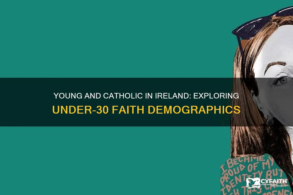 what percent of people under 30 are catholic in ireland