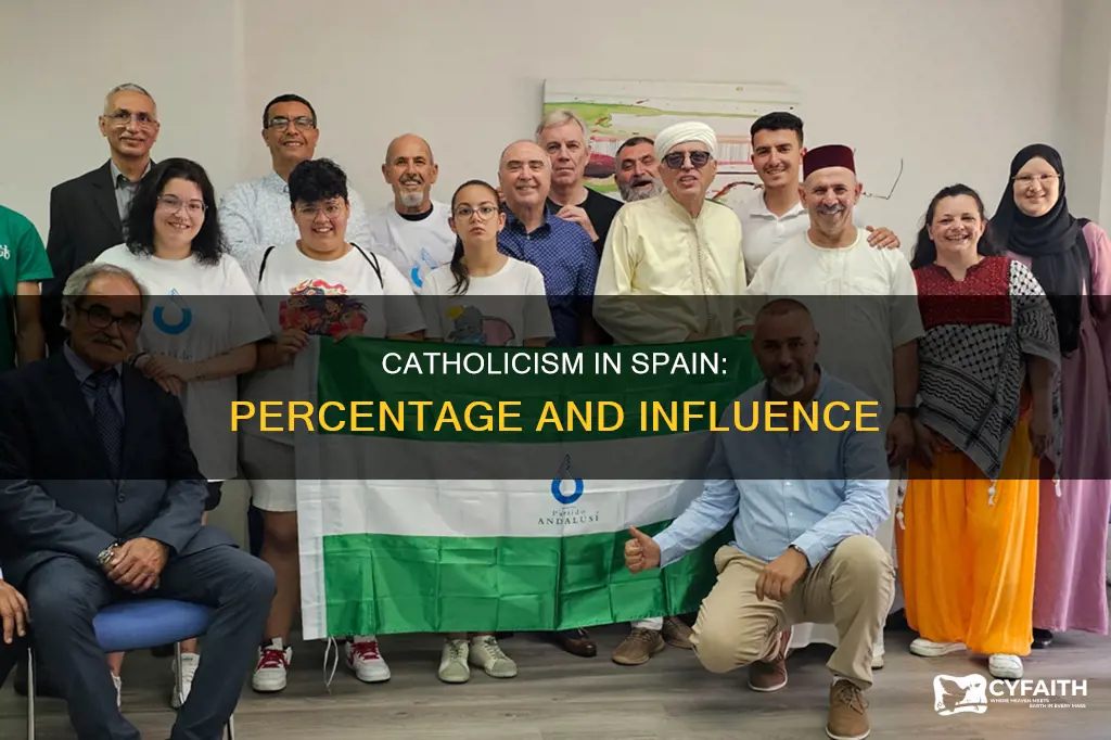 what percent of spain is catholic