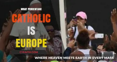 Exploring Europe's Catholic Population: A Percentage Breakdown by Country