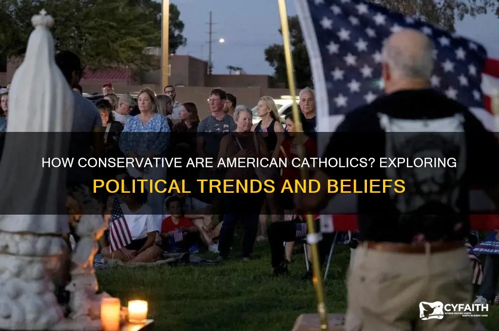 what percentage of american catholics are conservative