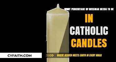 Catholic Candle Beeswax Requirement: Understanding the Essential Percentage