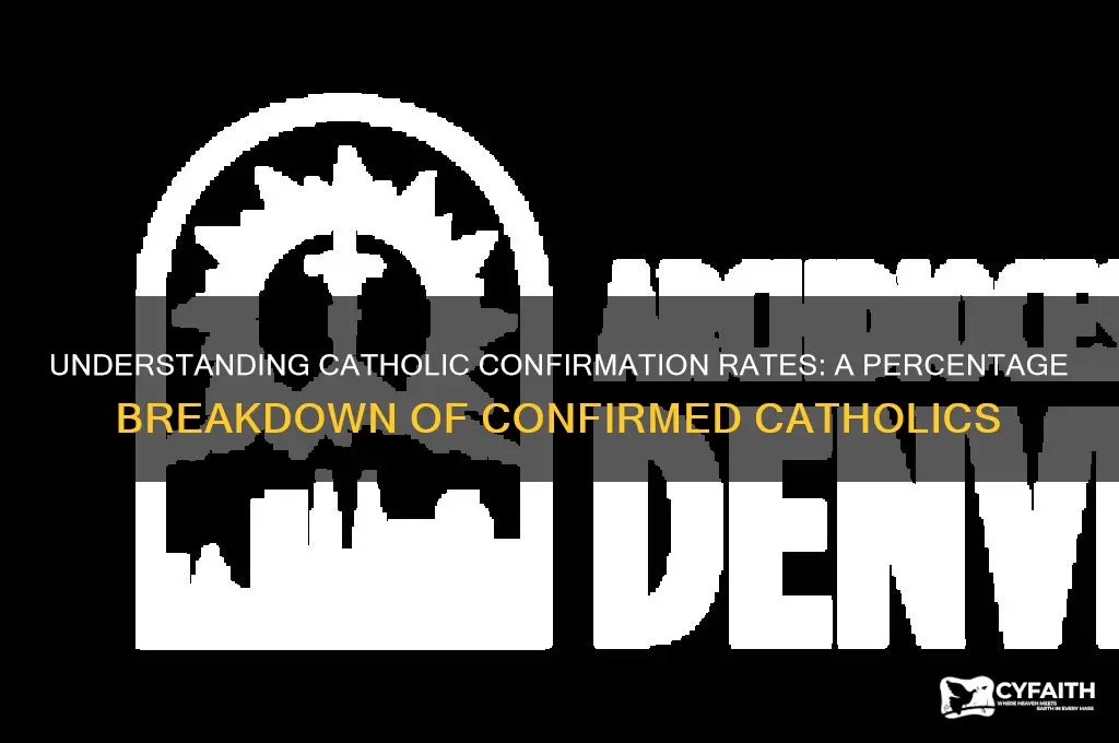 what percentage of catholics are confirmed