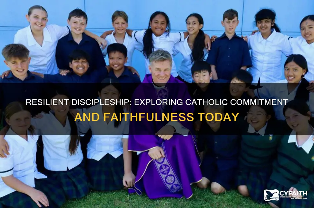 what percentage of catholics are resilent disciples