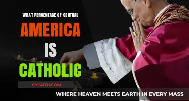 Exploring Central America's Catholic Majority: A Percentage Breakdown