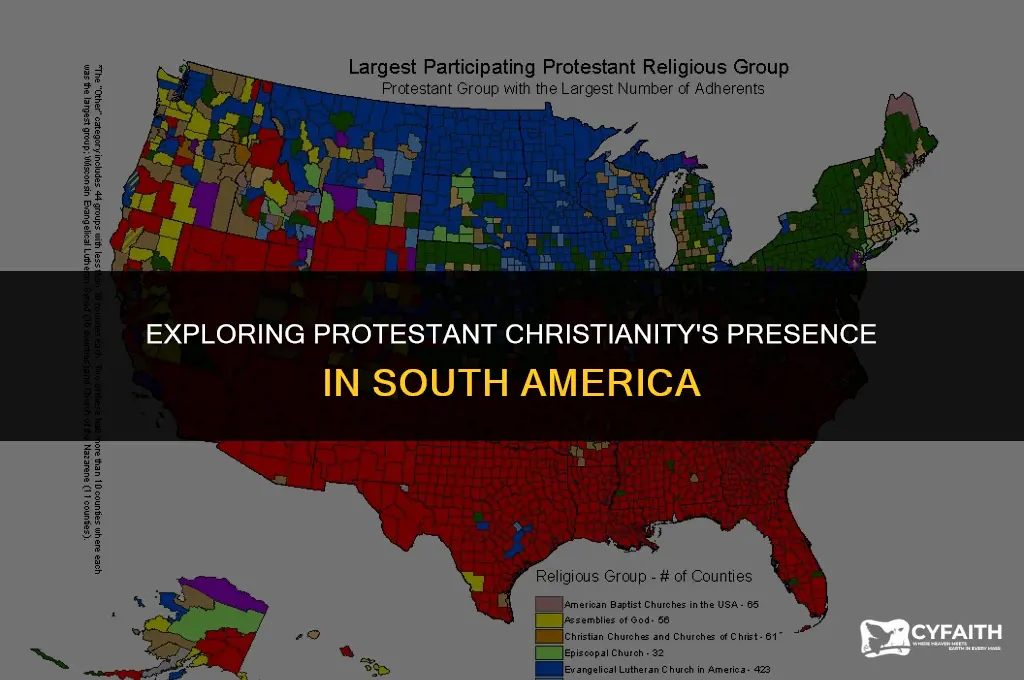 what percentage of christians in south america are protestant