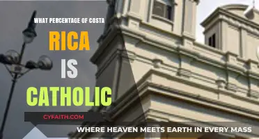 Exploring Costa Rica's Catholic Roots: A Percentage Breakdown