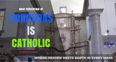 Exploring Honduras' Catholic Population: A Percentage-Based Overview