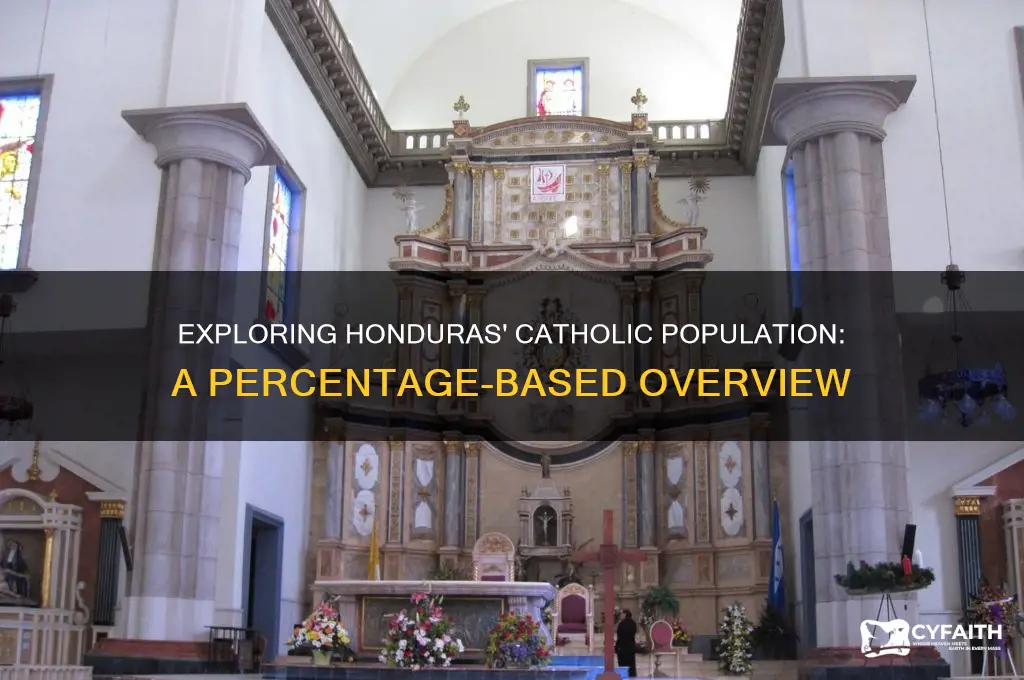 what percentage of honduras is catholic