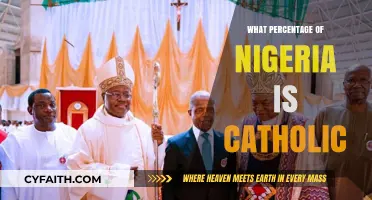Exploring Nigeria's Catholic Population: A Percentage Breakdown