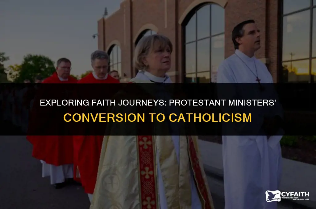 what percentage of protestant ministers convert to catholicism