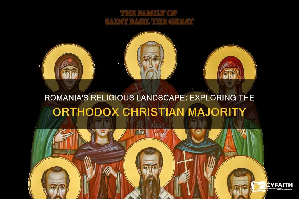 what percentage of romania is orthodox