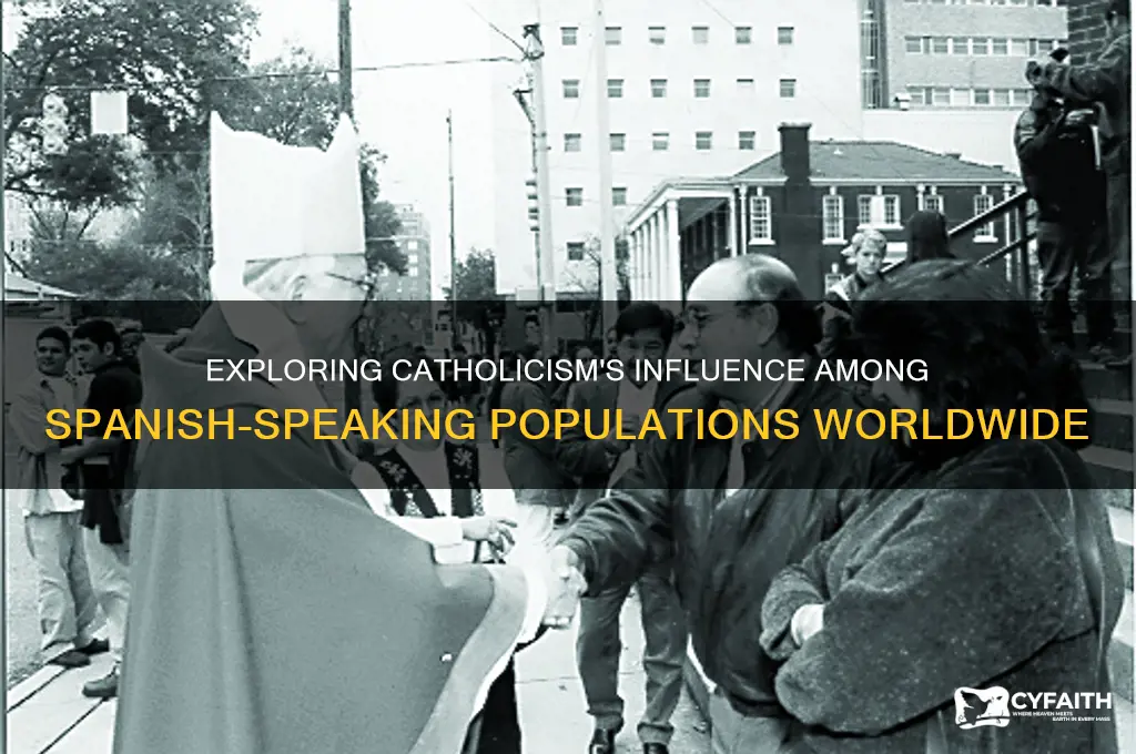 what percentage of the spanish speaking popultion is catholic