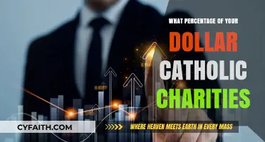 How Much of Your Dollar Supports Catholic Charities' Mission?
