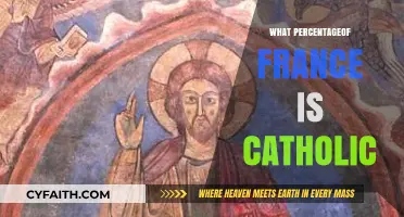 Exploring France's Catholic Population: A Percentage-Based Overview