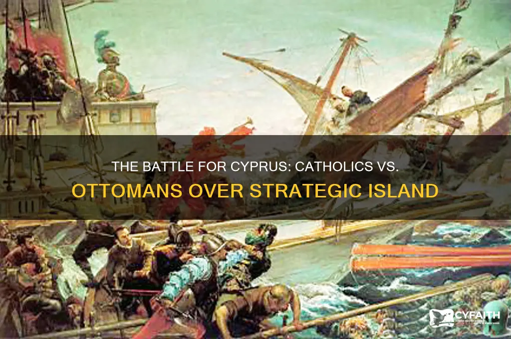 what place were the catholics and ottomans fighting over