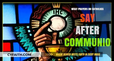 Catholic Post-Communion Prayers: Sacred Words of Thanksgiving and Reflection