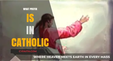 Understanding the Catholic Prefix: Exploring Its Meaning and Significance