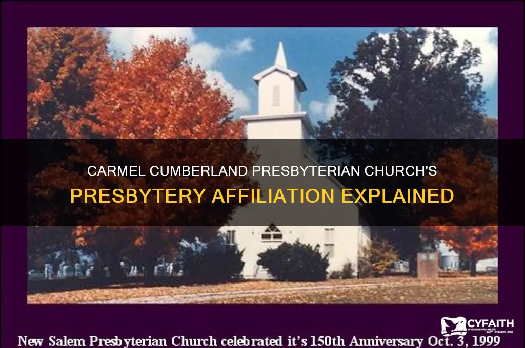 what presbytery does carmel cumberland presbyterian church belong