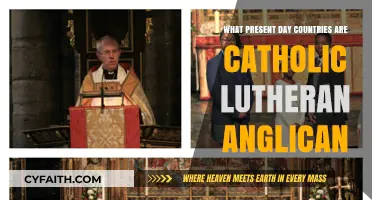 Global Faith Map: Catholic, Lutheran, Anglican Nations Today