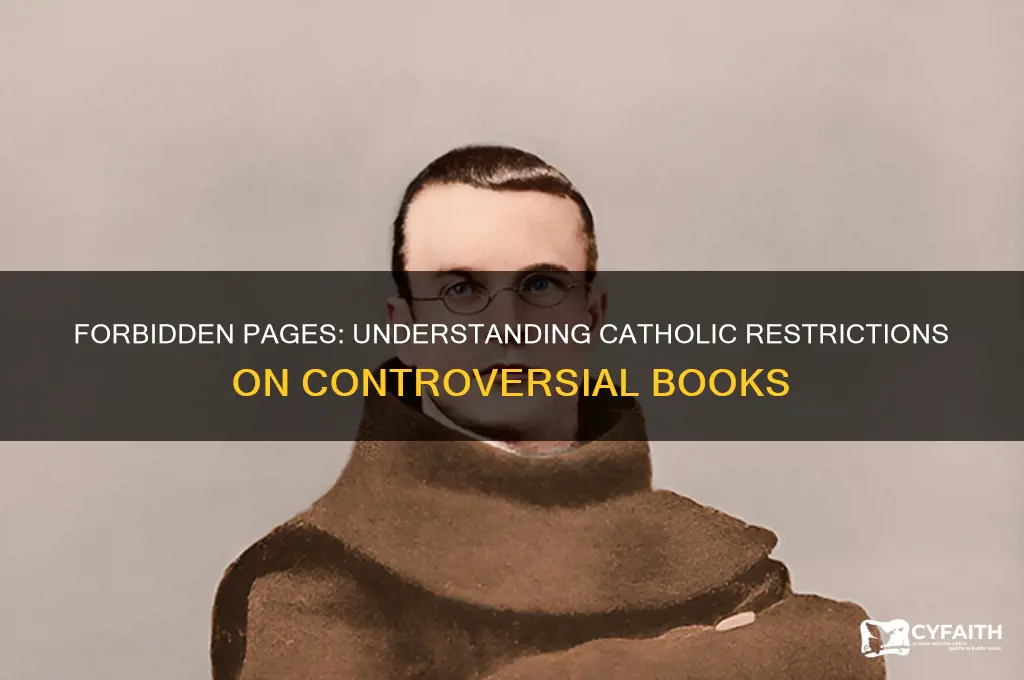 what prohibited catholics from reading certain books