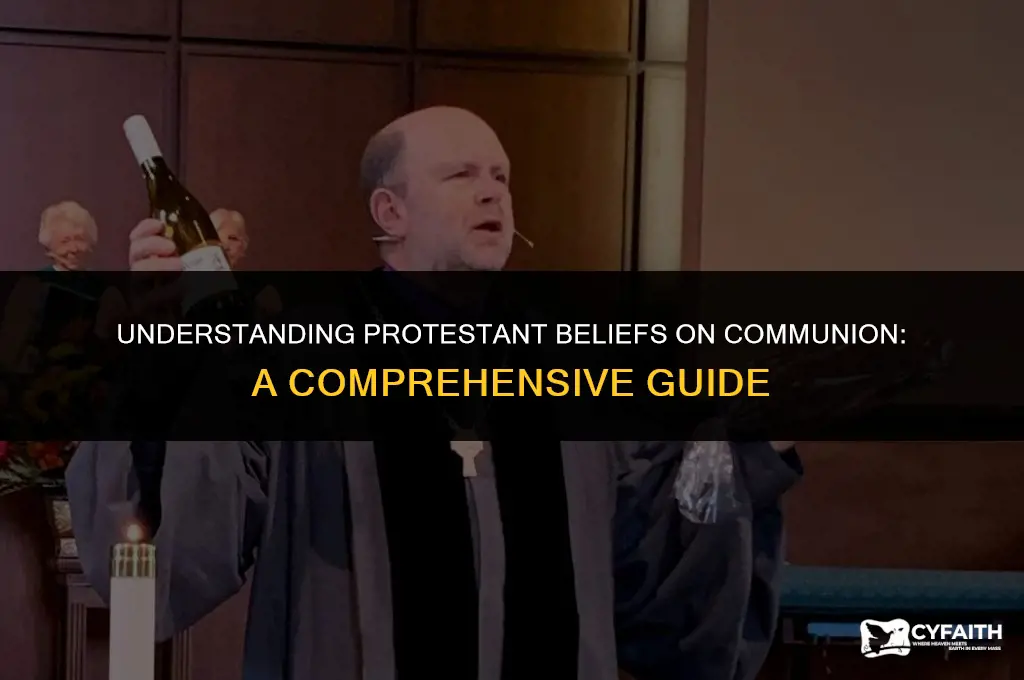 what protestant believe the communion