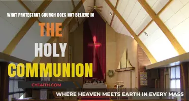 Exploring Protestant Denominations: A Look at Churches Without Holy Communion
