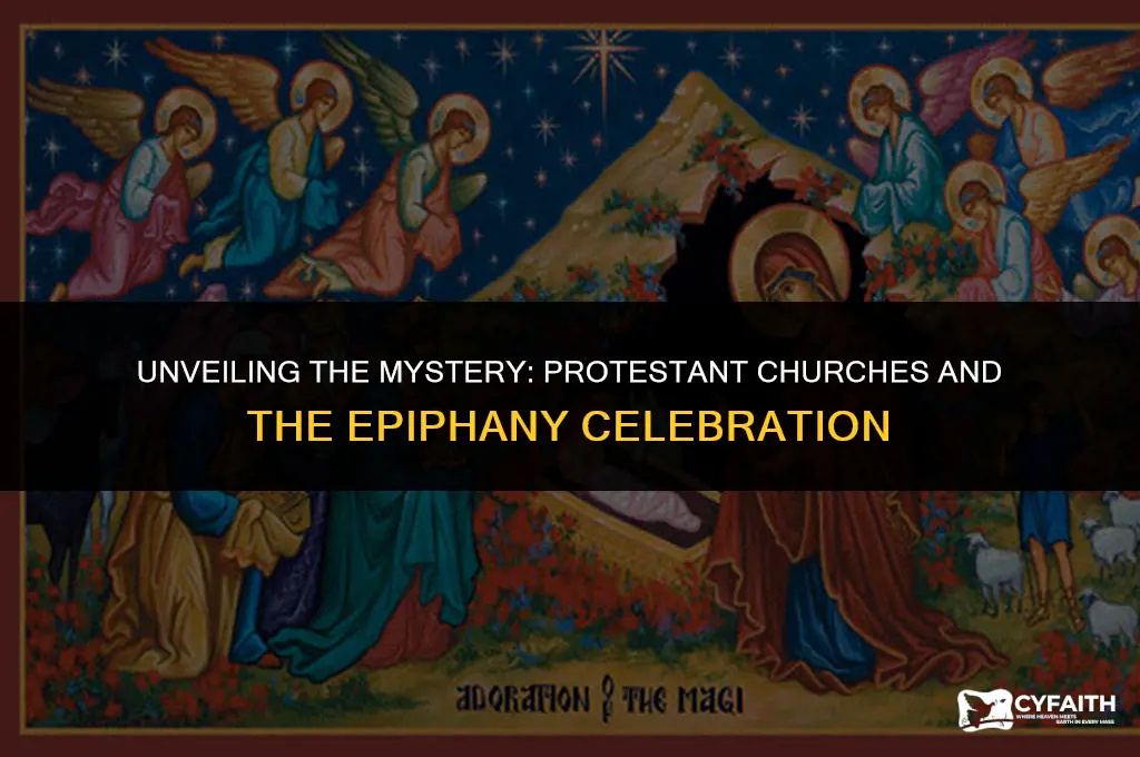 what protestant churches celebrate epiphany