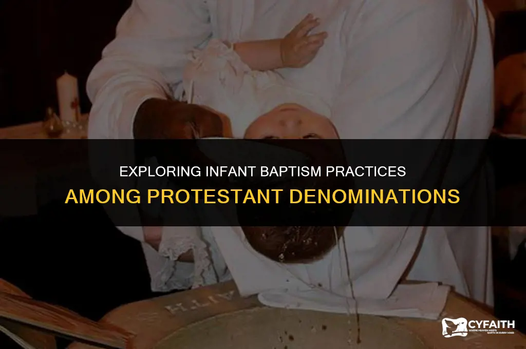 what protestant denominations have infant baptism