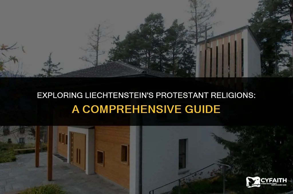 what protestant religion are in liechtenstein