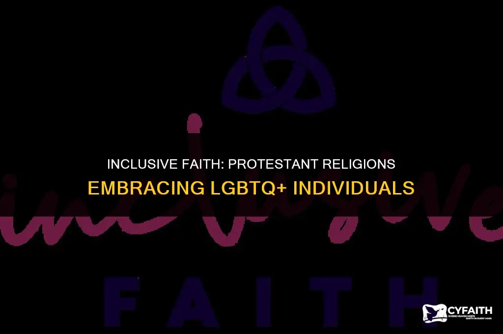 what protestant religions accept gays and lesbians