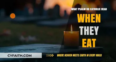 Catholic Meal Blessings: The Psalm Recited During Dining Grace