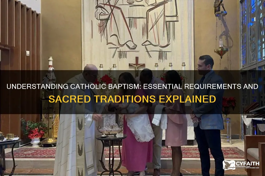 what qualifies as a baptism catholic