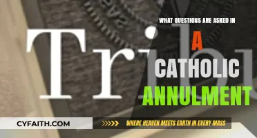 Understanding Catholic Annulment: Key Questions Asked in the Process
