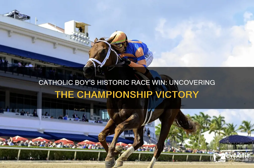 what race did catholic boy win