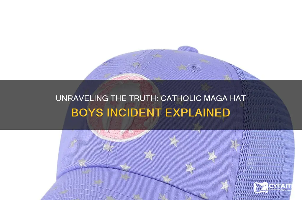 what really happened in the catholic maga hat boys
