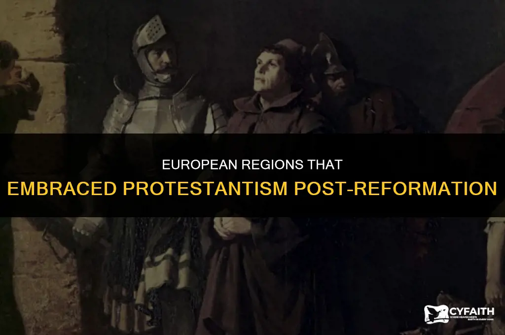 what regions did not remain catholic after the protestant reformation