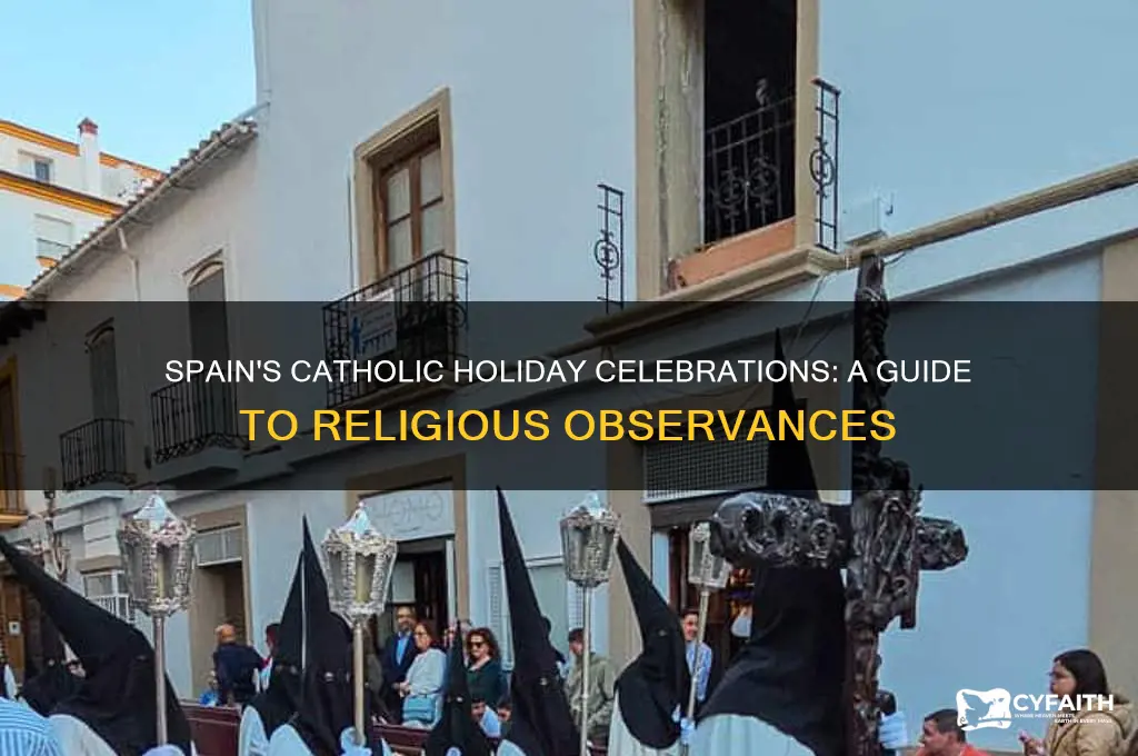 what religeous catholic holiday is being celebrated in spain