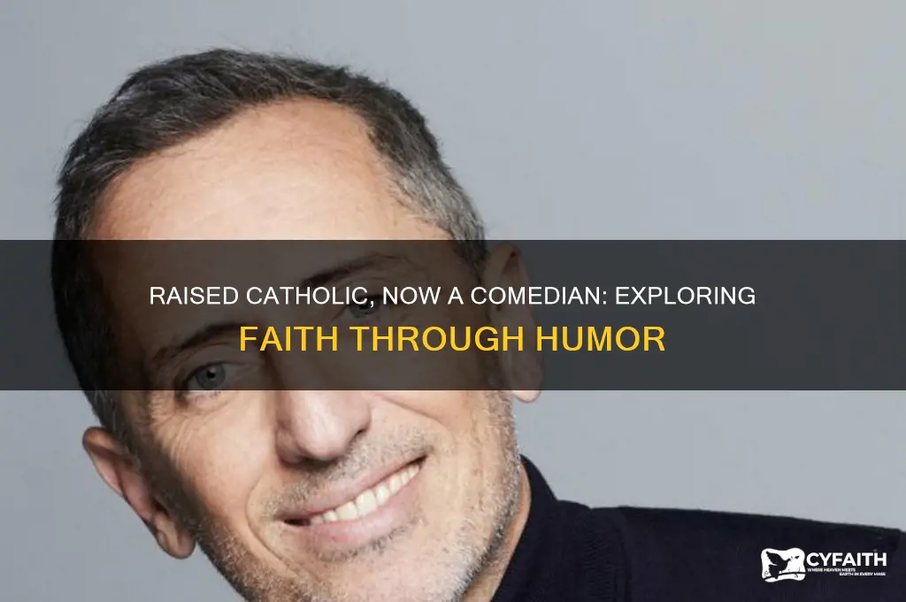 what religion are you well i was raised catholic comedian
