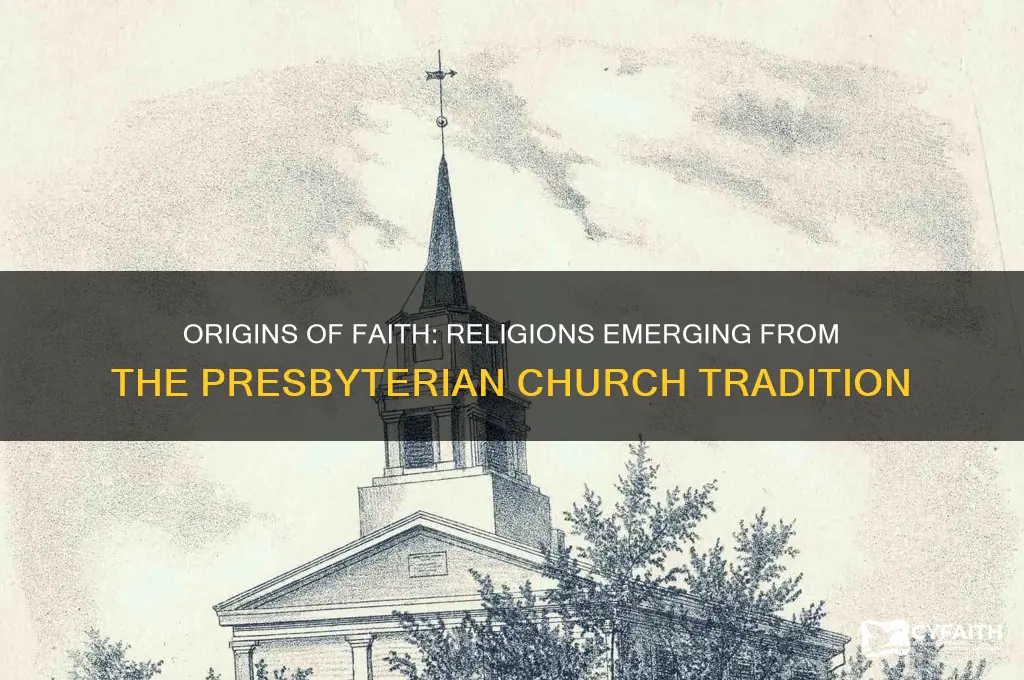 what religion came from the presbyterian church