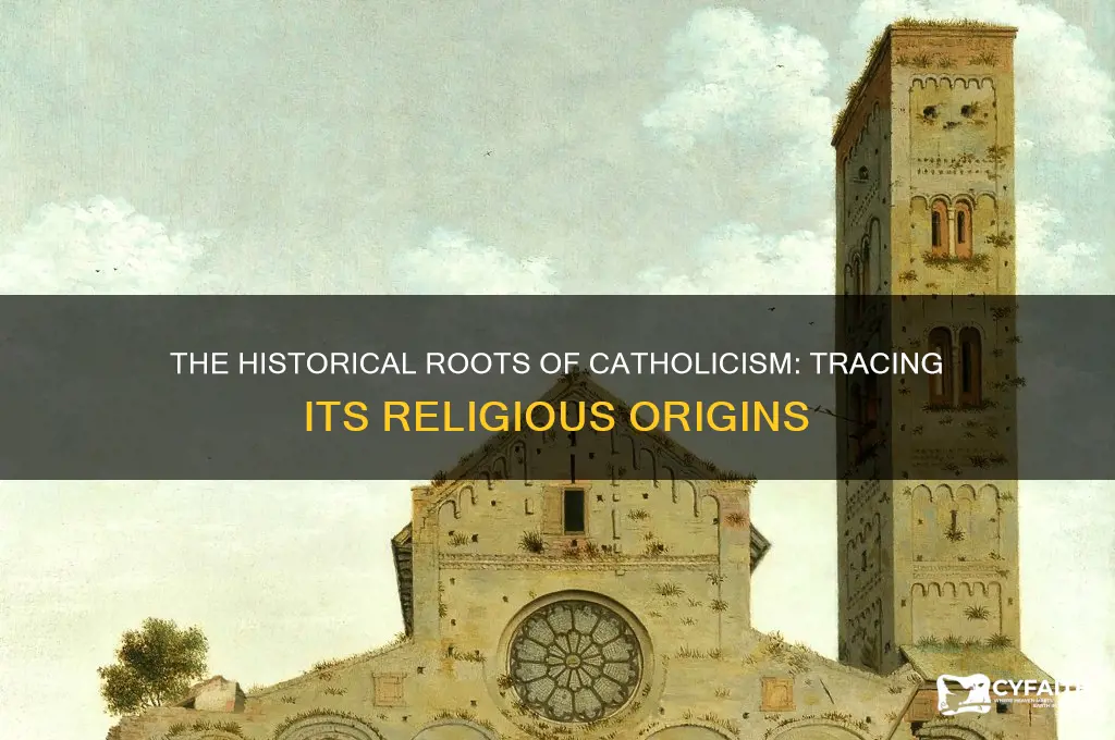 what religion did catholic come from