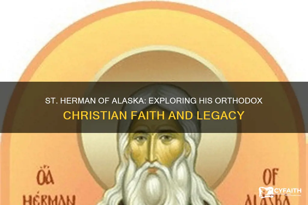 what religion is st herman of alaska orthodox church
