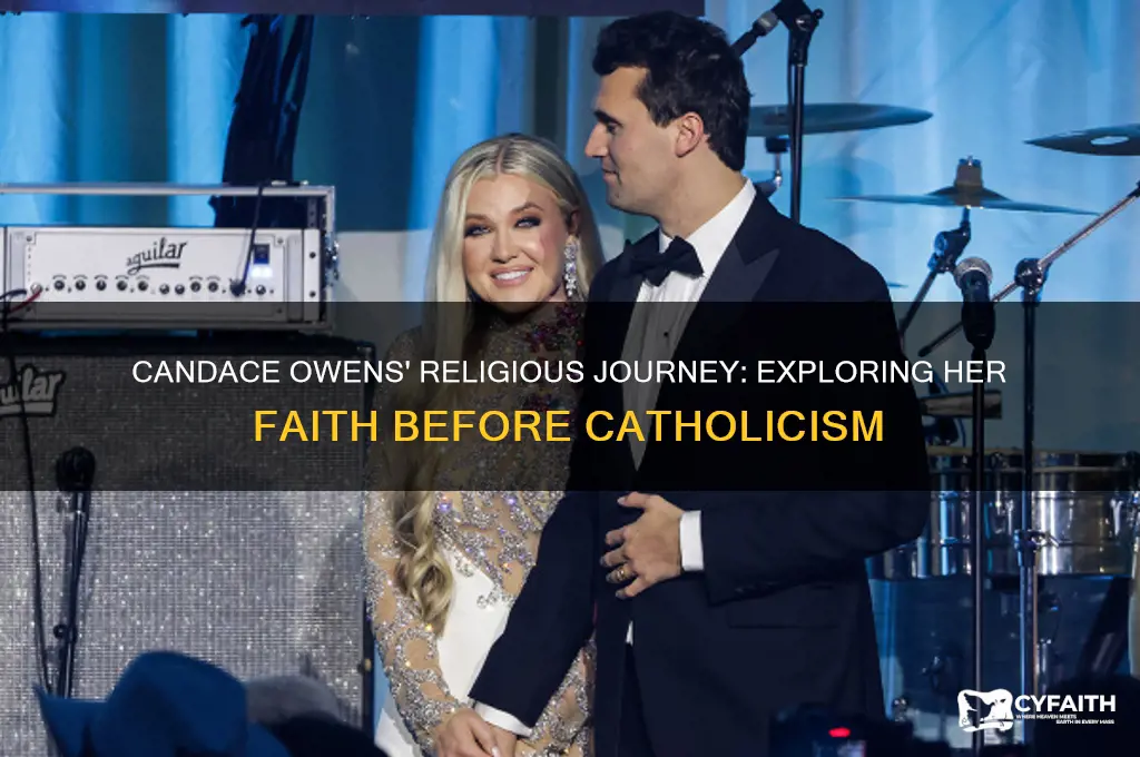 what religion was candace owens before catholic
