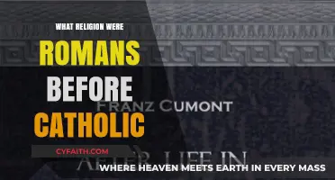The Ancient Roman Religion: Before Catholicism