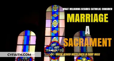 Which Faiths View Marriage as a Sacrament?