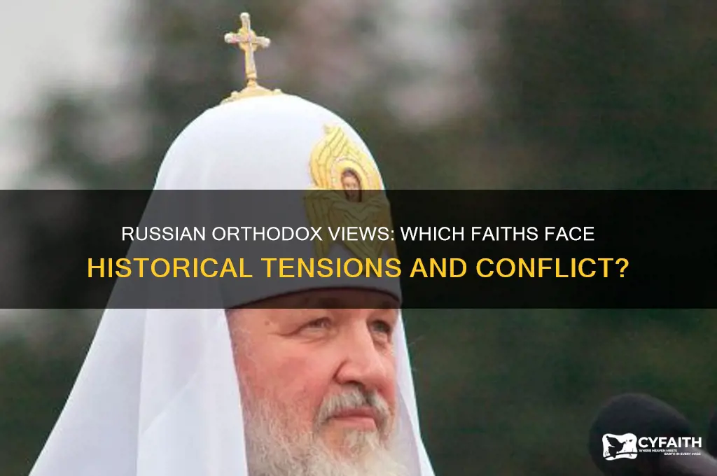 what religions do russian orthodox hate