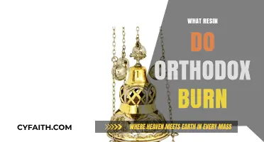 What Resin Do Orthodox Christians Burn in Religious Ceremonies?