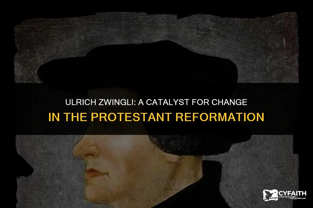 what role did ulrich zwingli in the protestant reformation