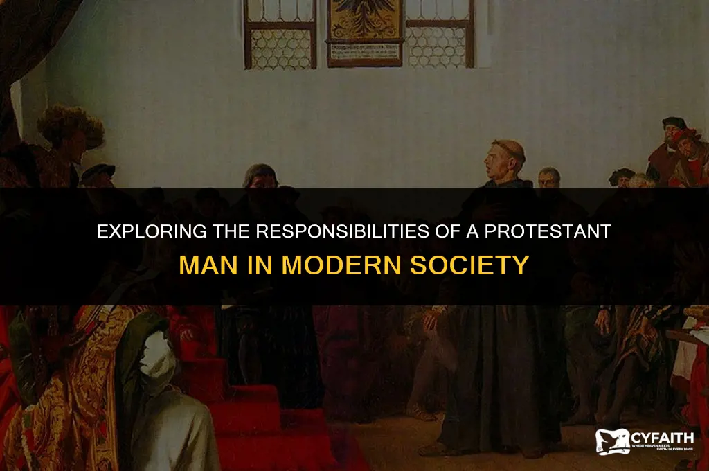 what role does a protestant man play